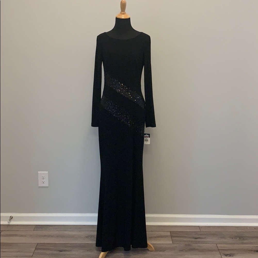 Ralph Lauren Black Evening Gown